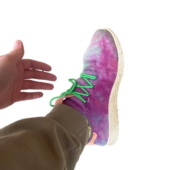Adidas X Pharrell Williams Hu Holi Tie Dye Shoes Size 11 - Picture 15 of 15